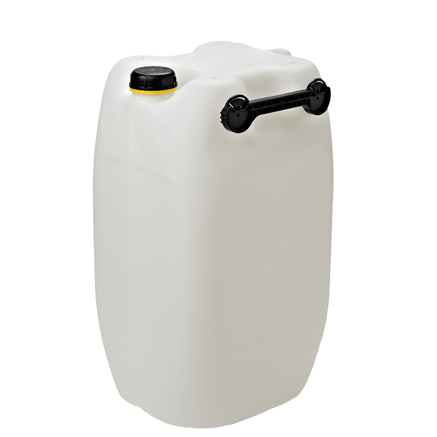 Kanister 60l natur mit Dreigriff 2850g.mit UN-X-Gefahrgut- und Lebensmittelzulassung inkl. Standard Verschluss OV71