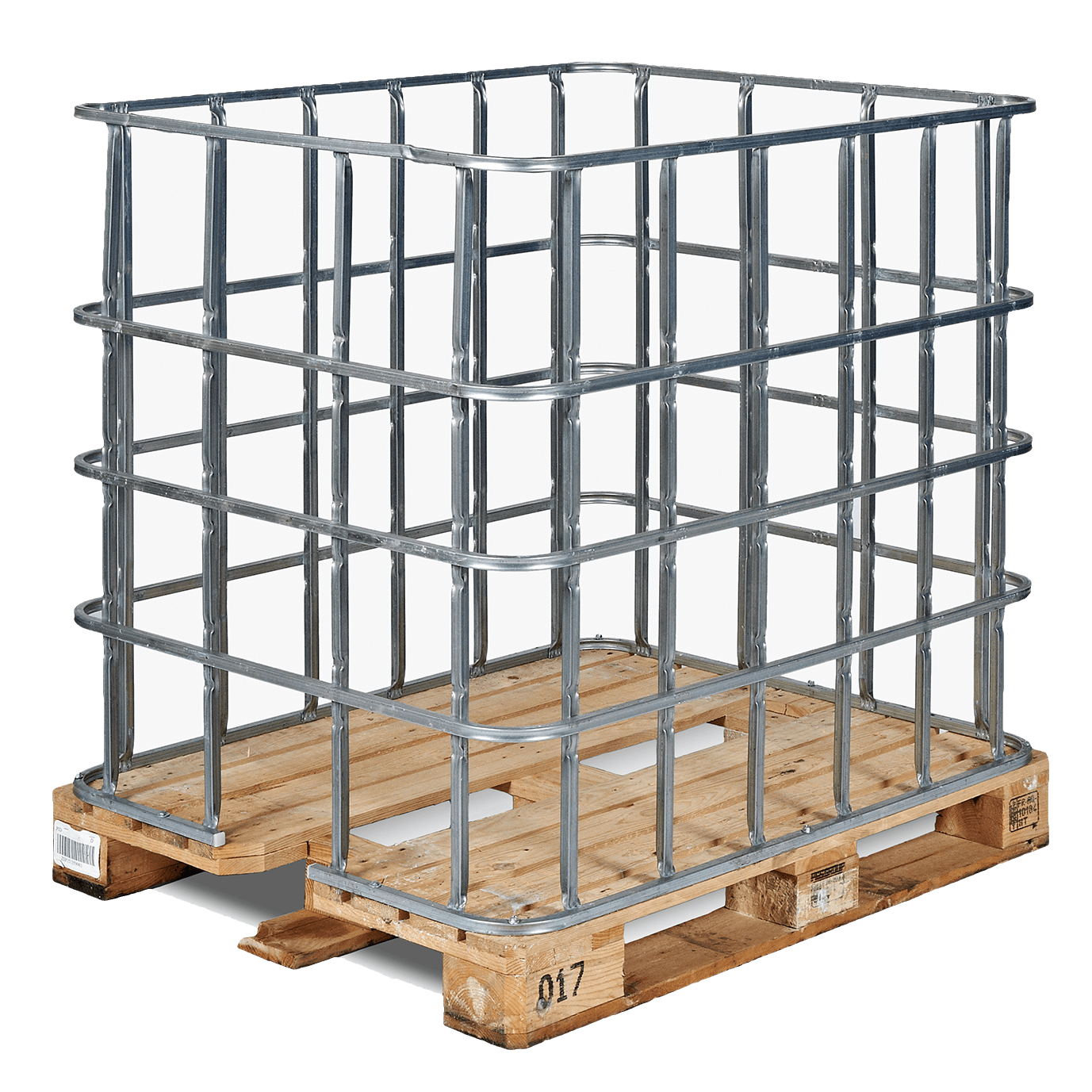 IBC-Gitterbox Holzpalette