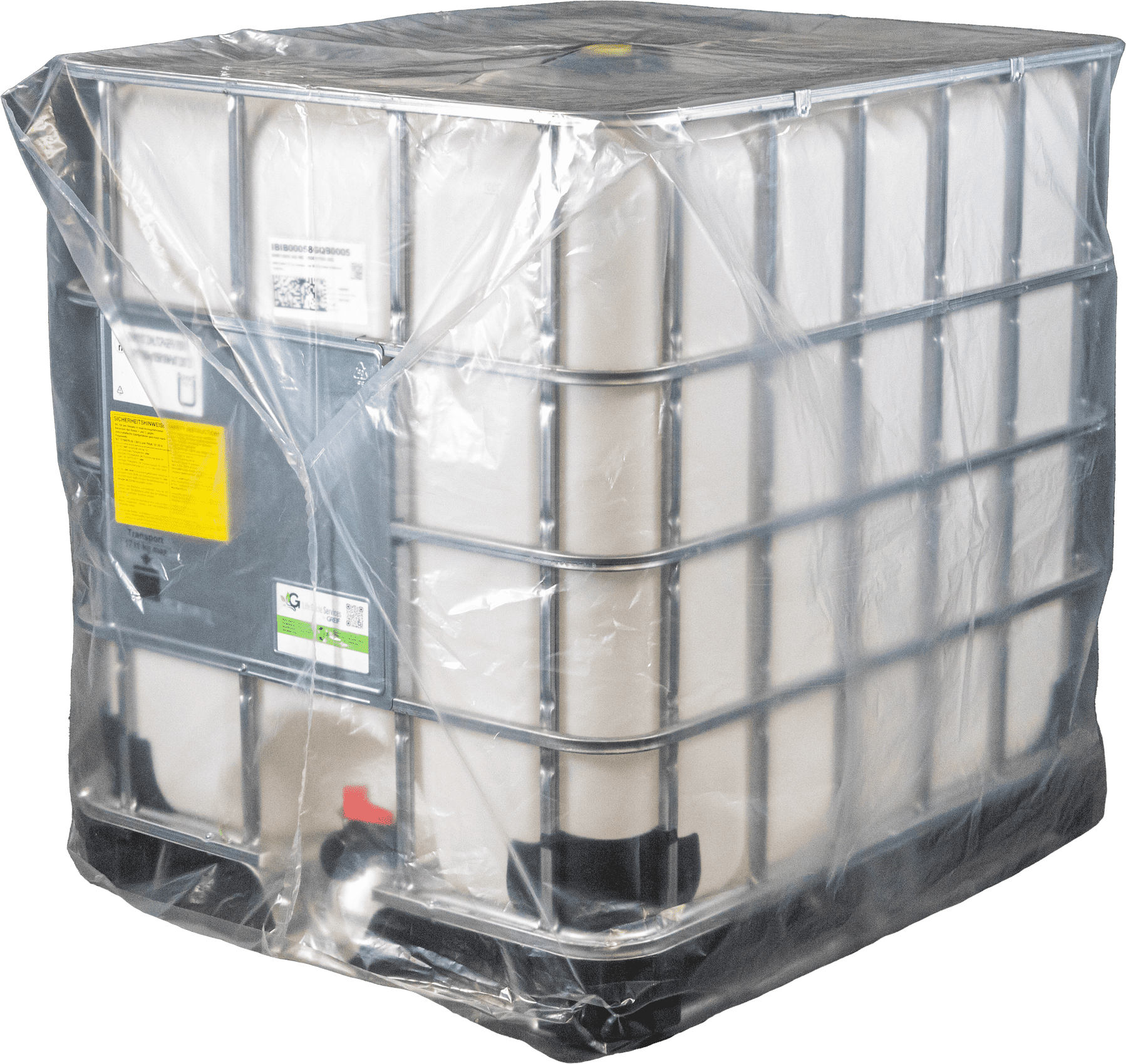 IBC Staubschutz-Haube natur-transparent 1000L